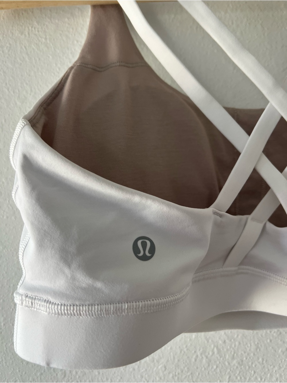 LULULEMON | Energy Longline White Strappy Sports Bra | 10 - Picture 4 of 5
